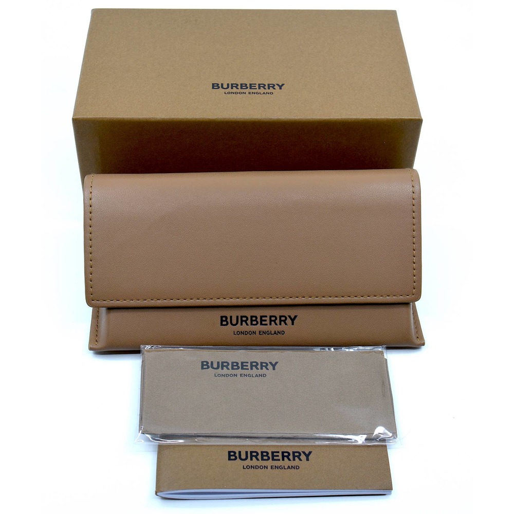 NEW BURBERRY KITTY BE4364 BLACK DARK GREY AUTHENTIC SUNGLASSES - Picture 14 of 14